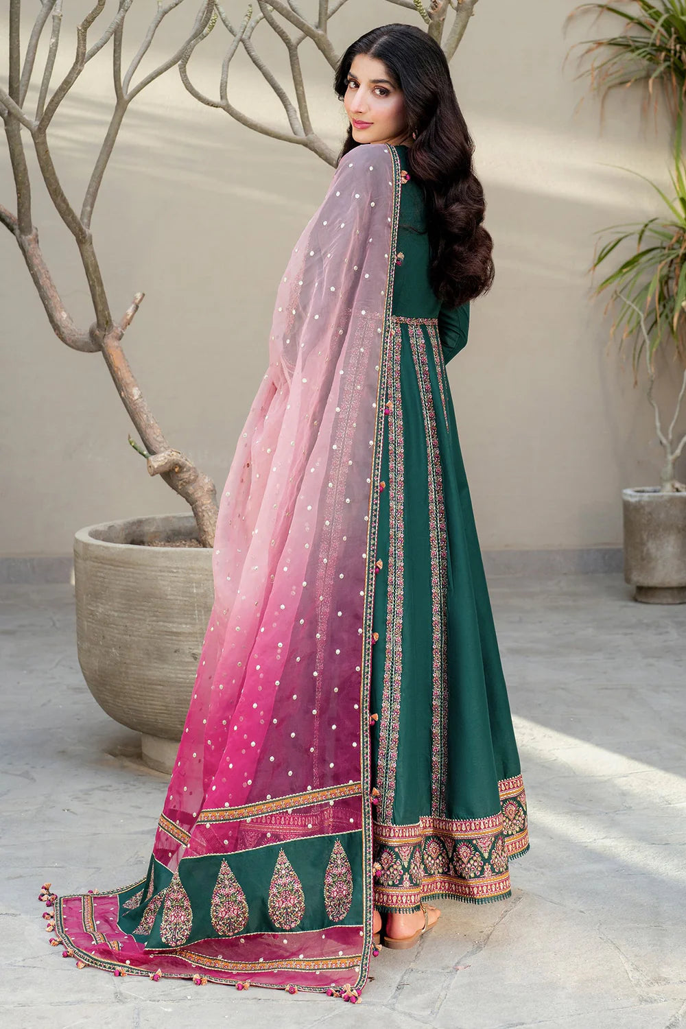 JAZMIN | SHAHKAR EID COLLECTION | EMBROIDERED LUXURY LAWN SL25-D1