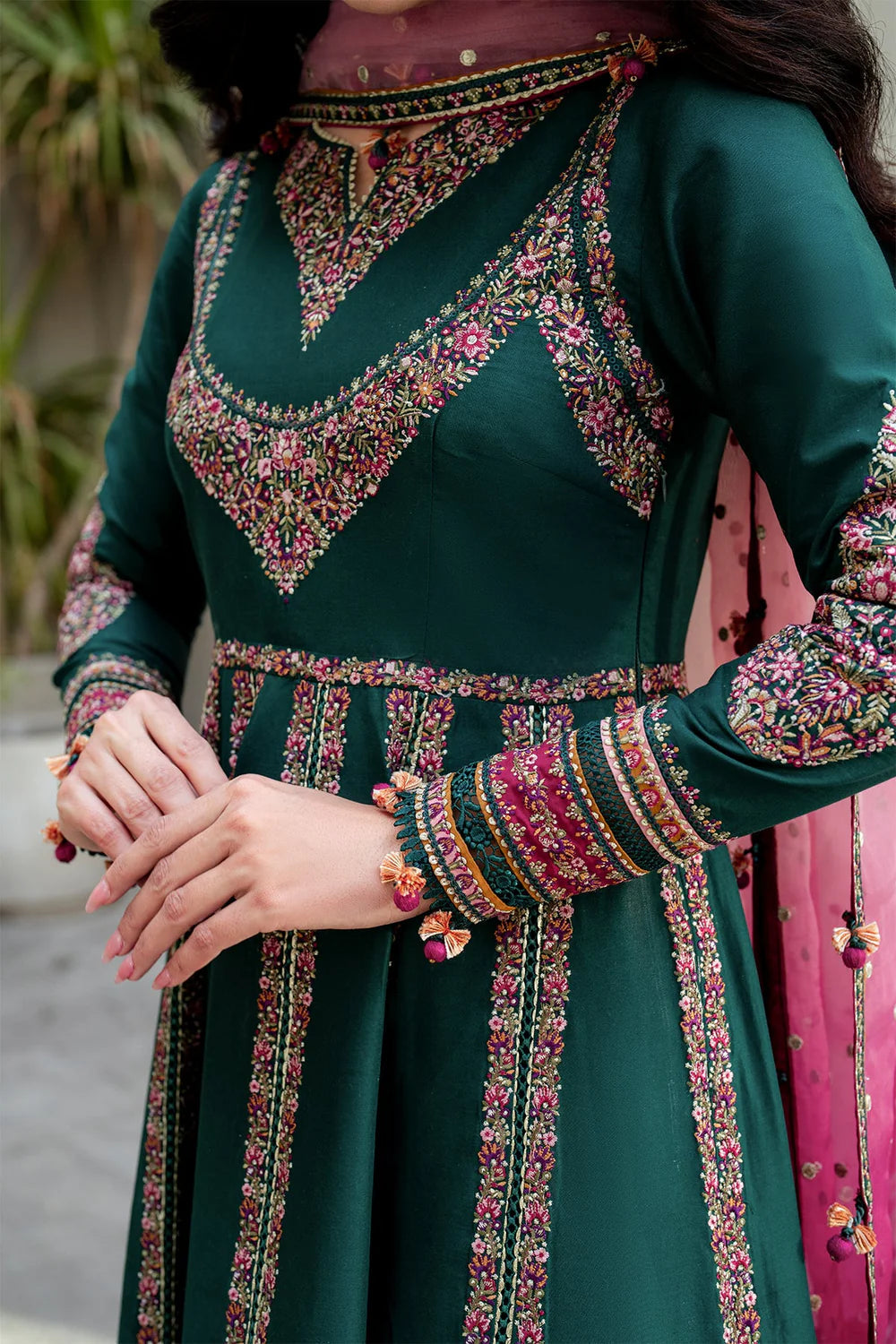 JAZMIN | SHAHKAR EID COLLECTION | EMBROIDERED LUXURY LAWN SL25-D1