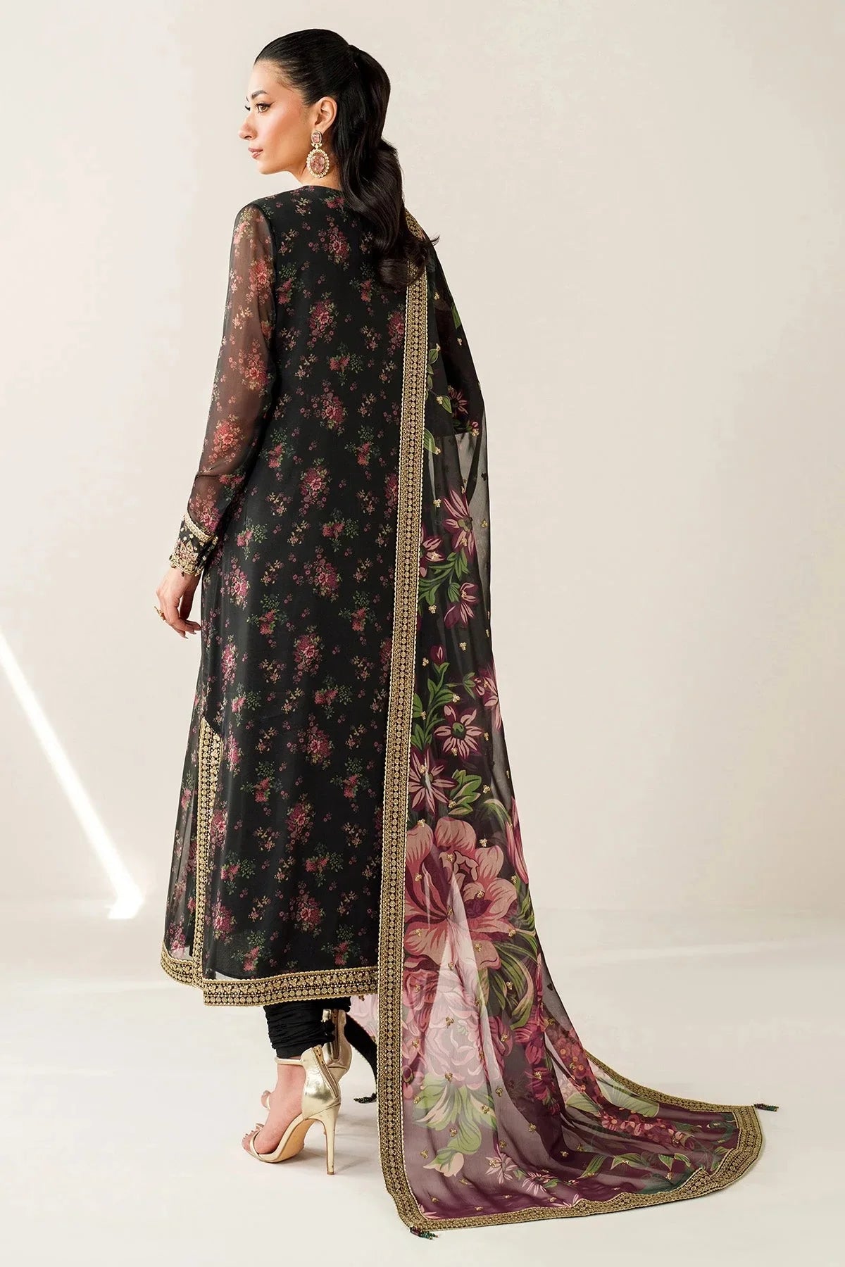 AZMIN | SHAHKAR EID COLLECTION | EMBROIDERED LUXURY LAWN SL24-D1