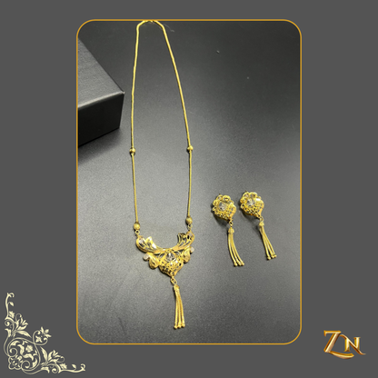 Gold plated designer set