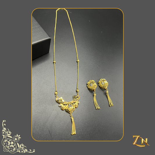 Gold plated designer set