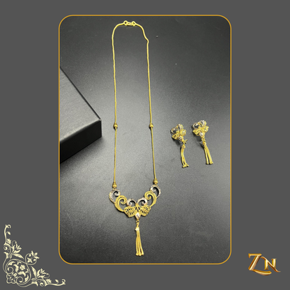 Gold plated designer set