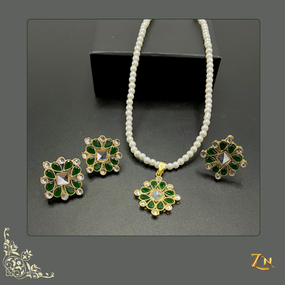 Kundan Locket Set