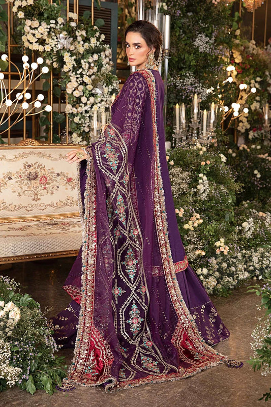 MARIA B | WEDDING EDITION '24 | 3 Piece Embroidered Organza Suit | BD-2903