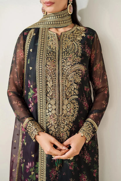 AZMIN | SHAHKAR EID COLLECTION | EMBROIDERED LUXURY LAWN SL24-D1